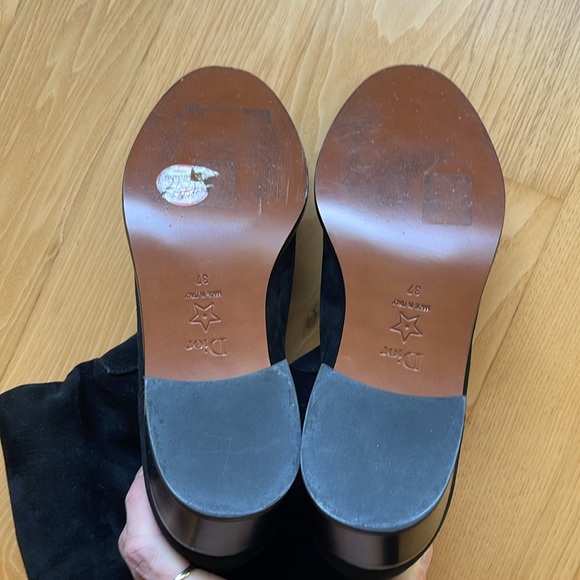 Dior thigh-high suede over the knee boots - Picture 10 of 11